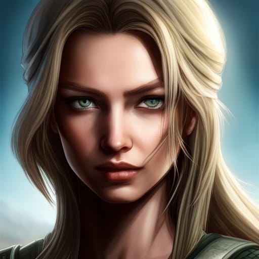 Anya the Huntress: Archer Portrait