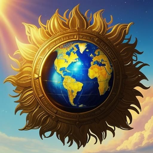 Beneath a sun, a golden sphere,
Where freedom blooms, and he...