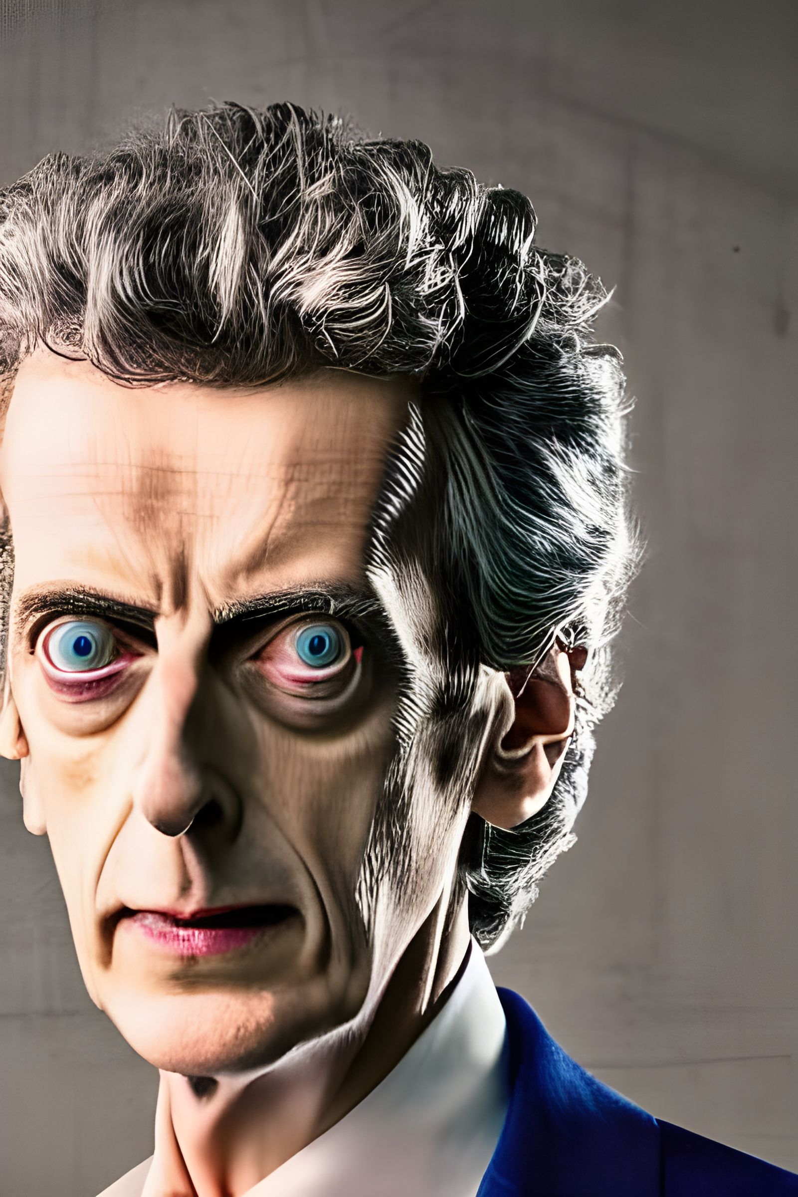 Peter Capaldi as Rick Sanchez: Live Action Photo