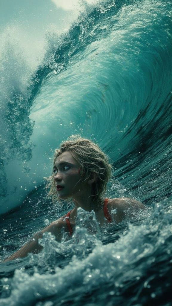 Epic Ocean Scenes: Surfing, Waves, and Serene Adventure