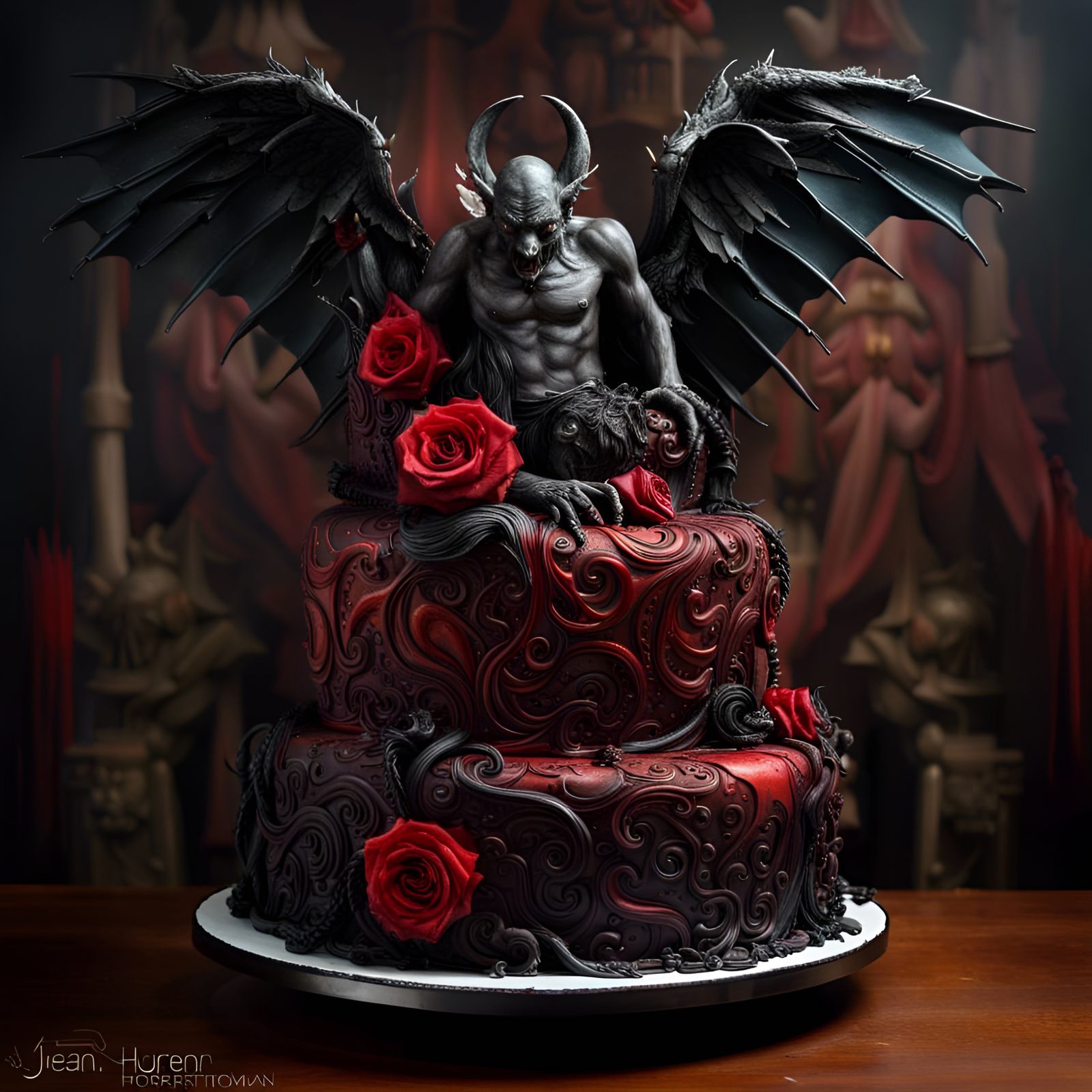 Demon’s Pagan Holiday Celebration Cake #1, Masterplayer