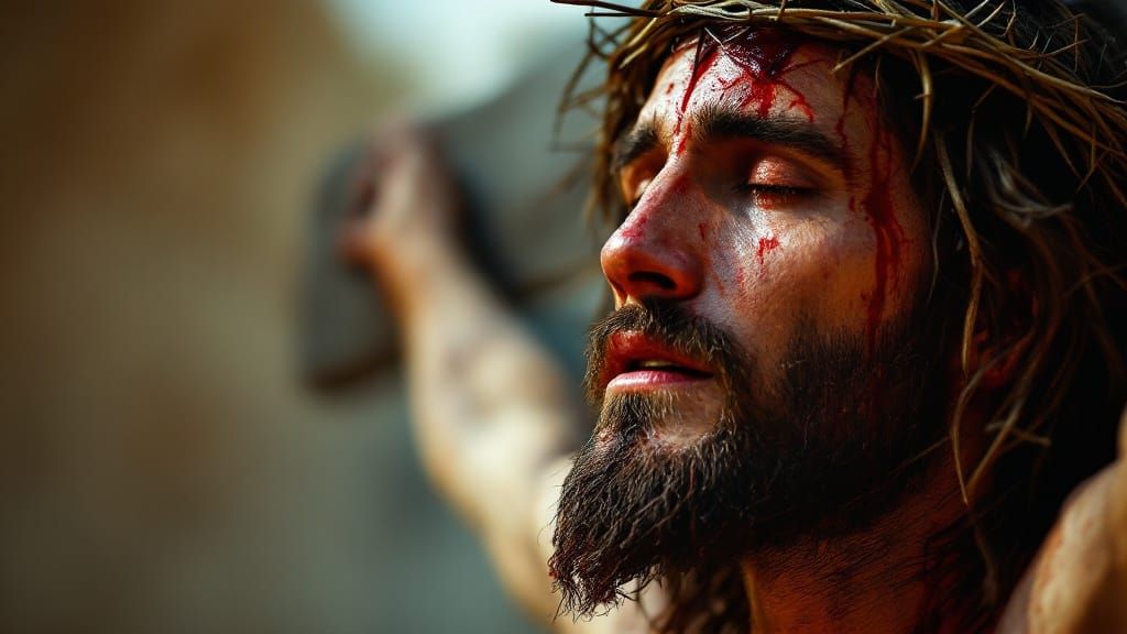 Jesus on the Cross: A Biblical Depiction
