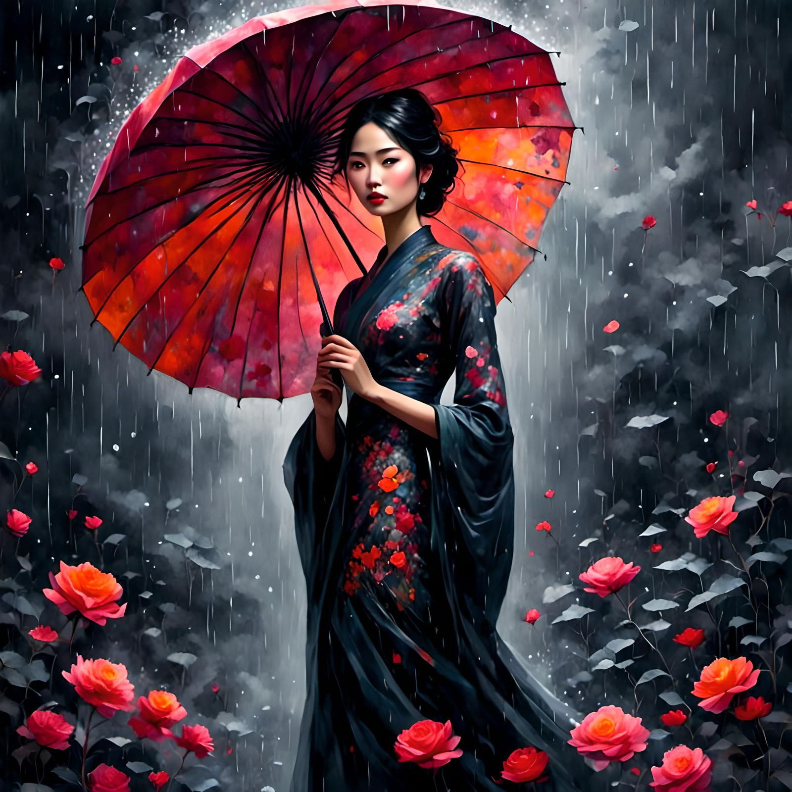<lora:Beautiful Visions:1.0> <lora:Burning Roses:1.0> <lora:...