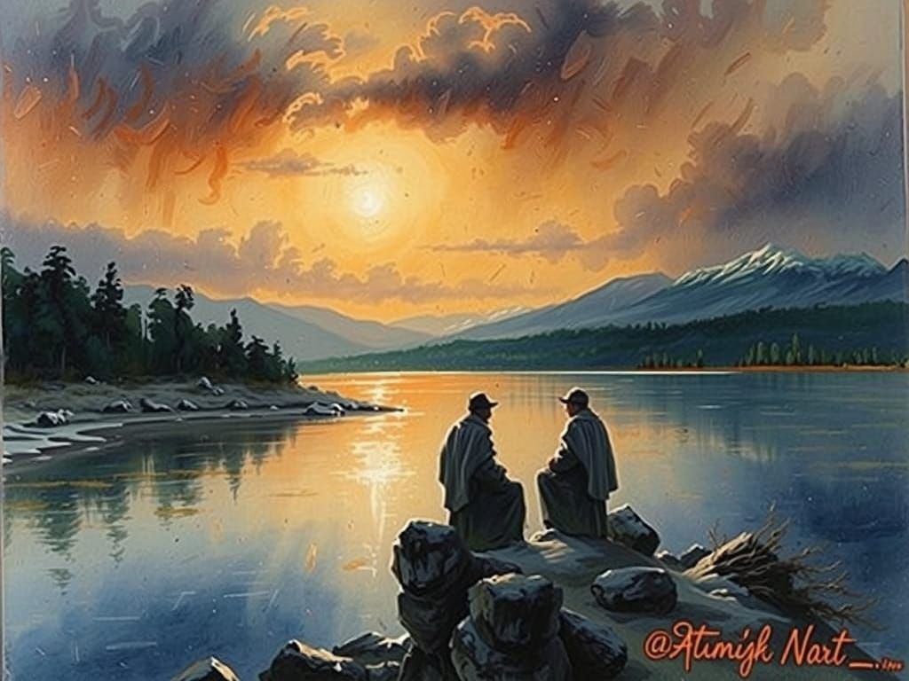 Winter Landscape in the Style of the Old Masters