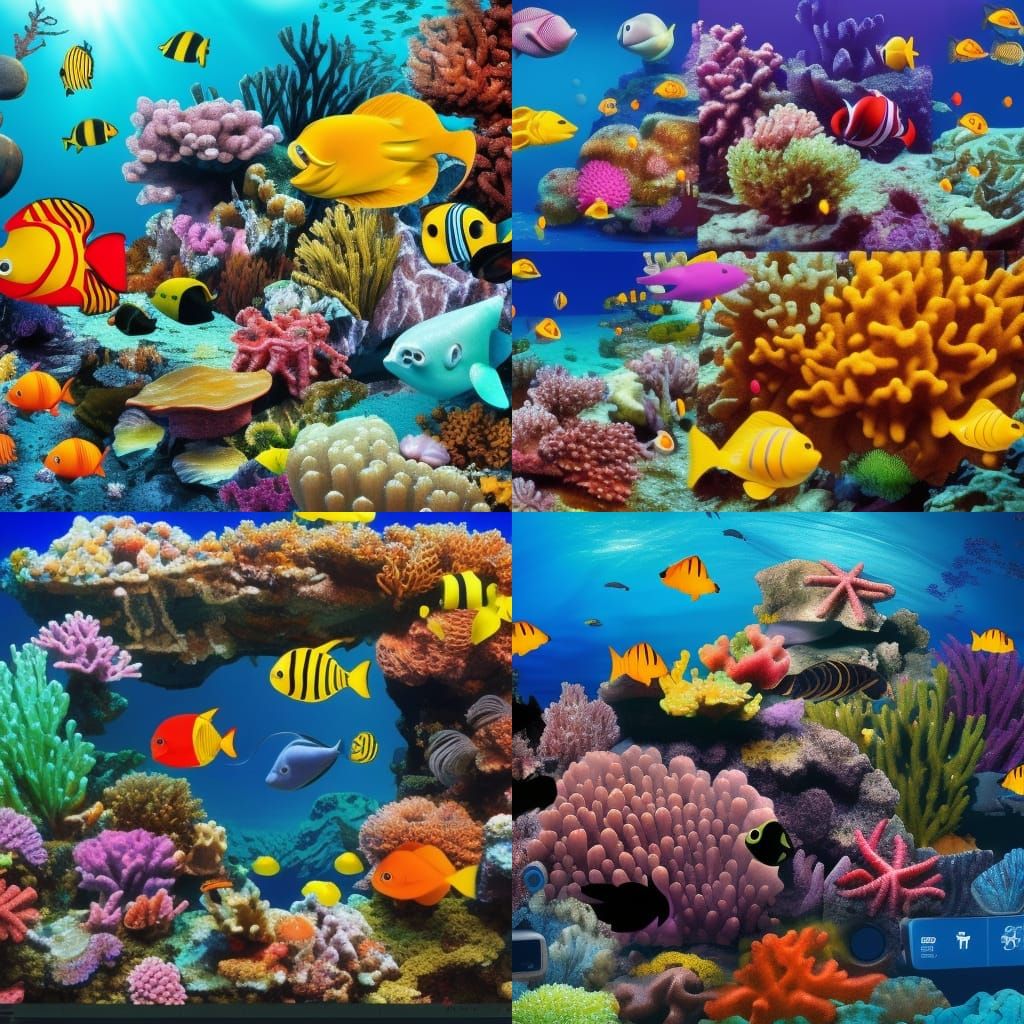 Vibrant Undersea Life in 4K 3D