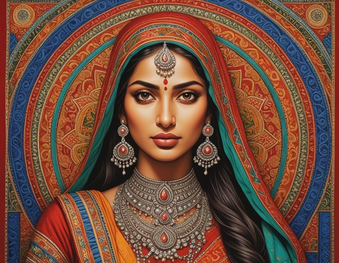 Strength and beauty in vibrant harmony