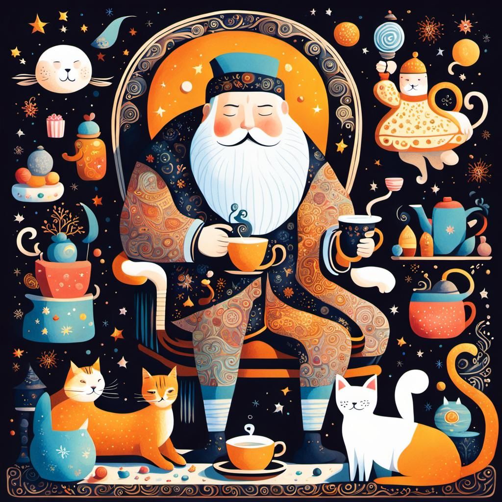 The God of Small Things: Whimsical Illustration