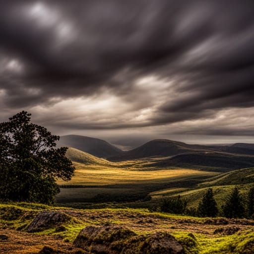 Hyperrealistic September Image with Atmospheric Composition