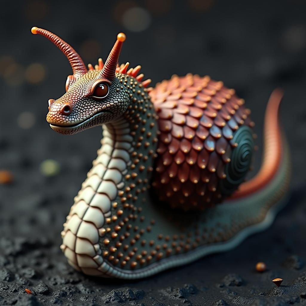 Majestic Dragon Snail