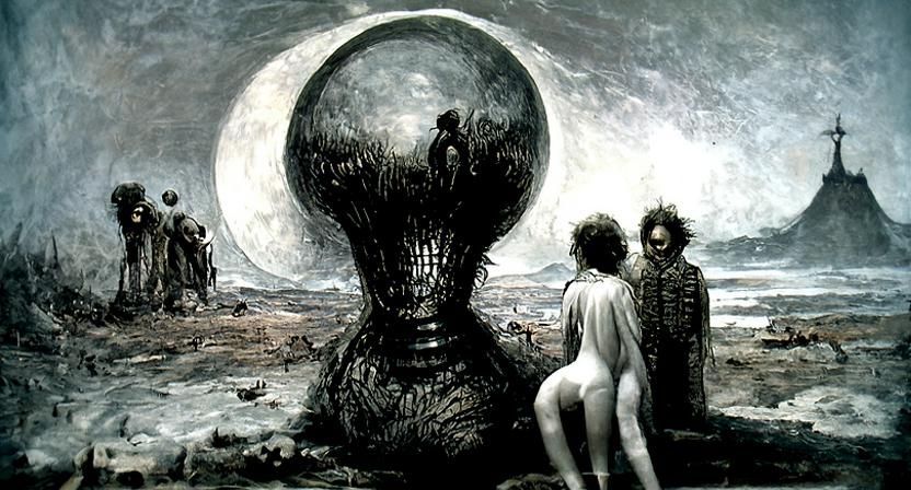 Disturbing Human Experimentation in Dark Etching Style