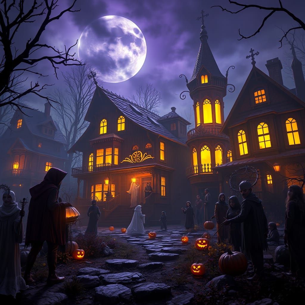 Sinister Halloween Night: Trick-or-Treating Takes a Dark Tur...