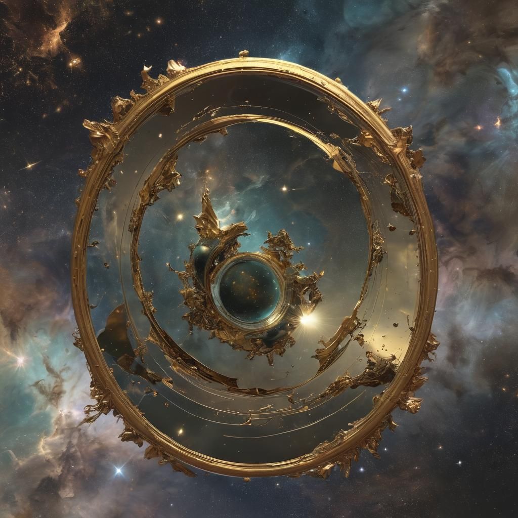 》a broken mirror with eerie reflections and scattered shards, signaling bad luck for years to come《
》》Juggernaut XI Lig...