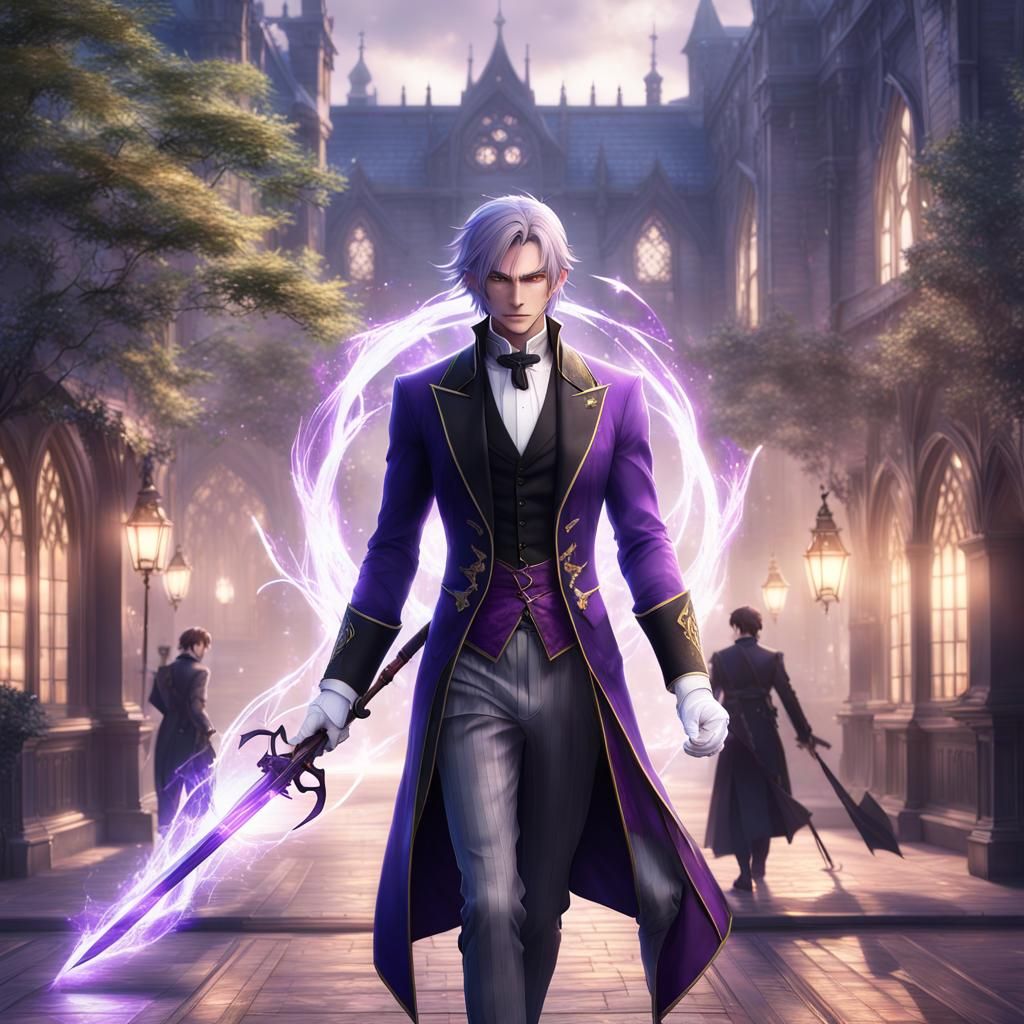 Elvish Butler Assassin with Spectral Blade