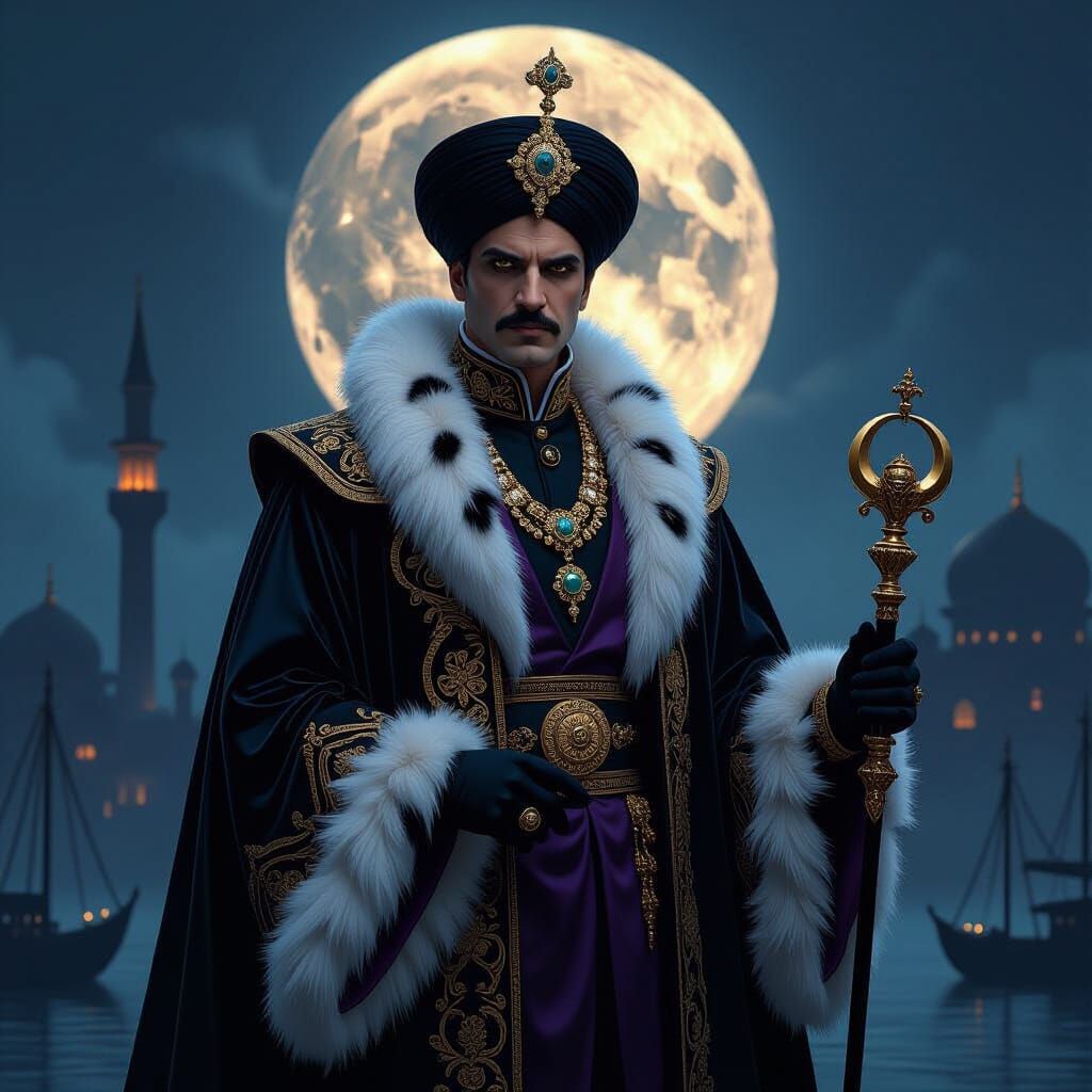 Oswald Cobblepot as Ottoman Paşa
