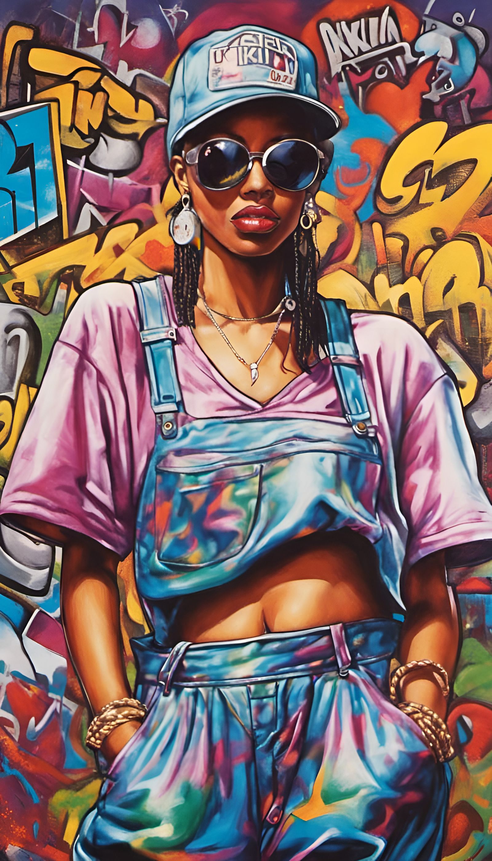 1990s “fly girl”