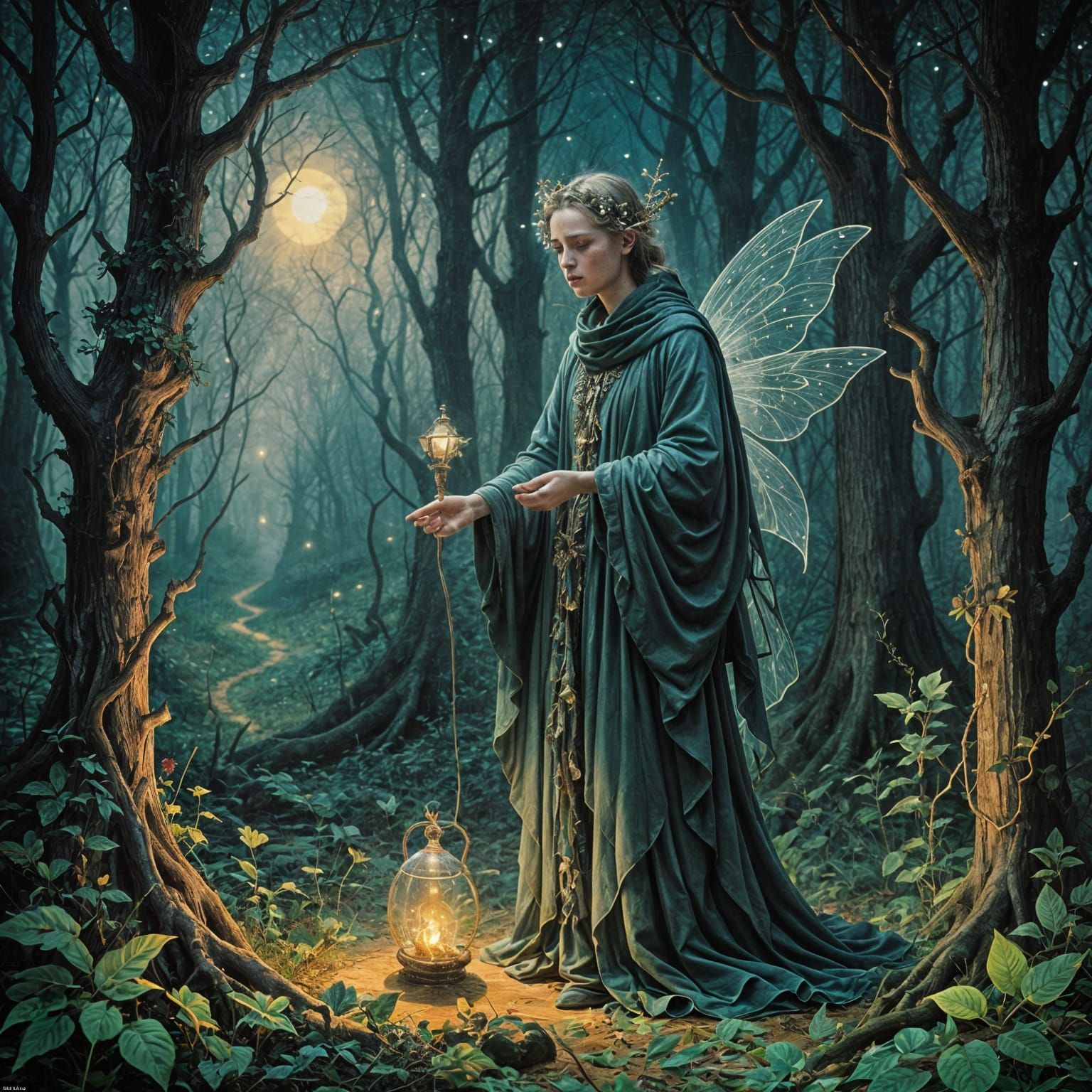 Moonlit Fairy in the Hinterland