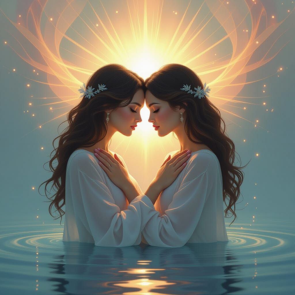 Surrealist Art of Self-Love and Inner Harmony