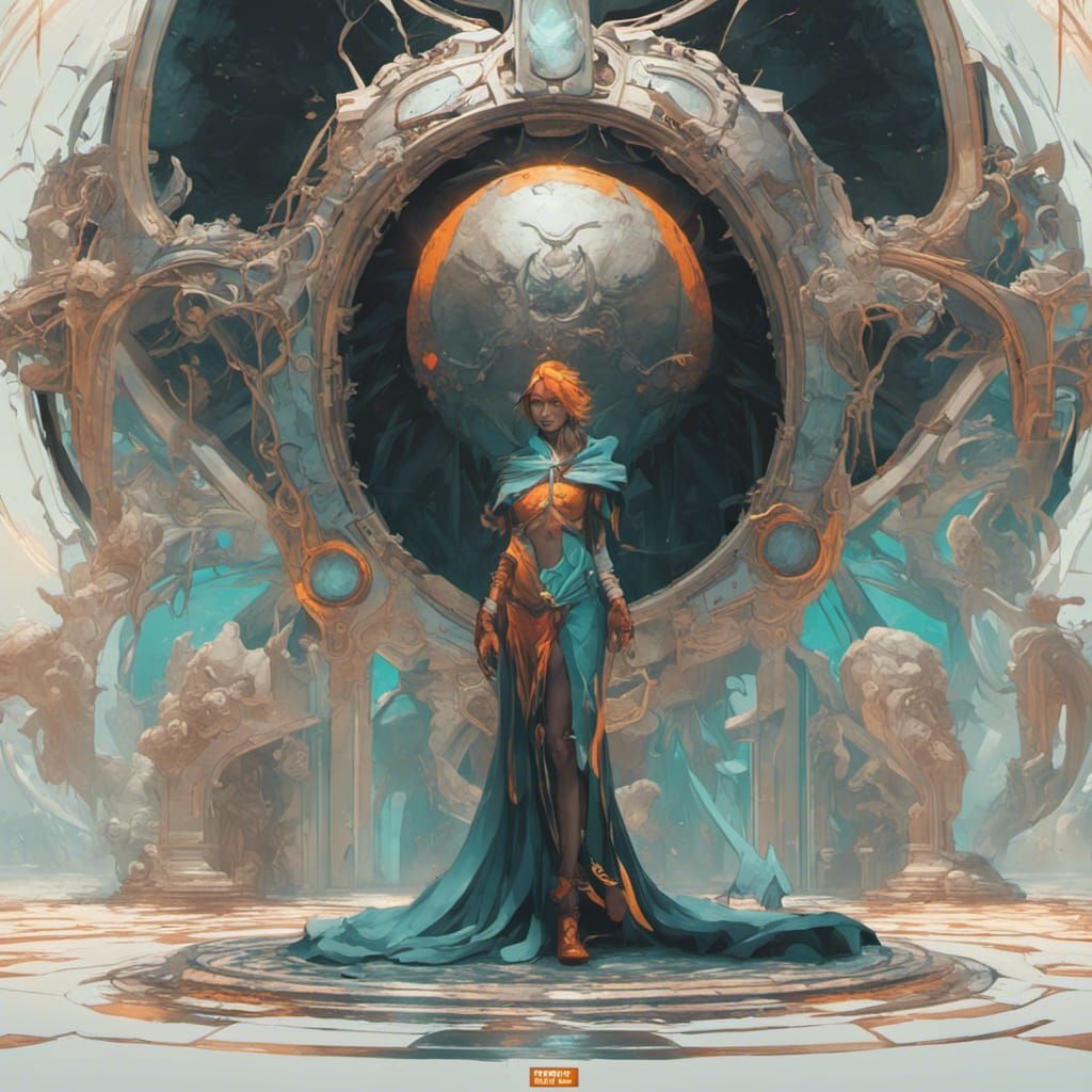 Harbinger of Dissent: Hyperdetailed Concept Art