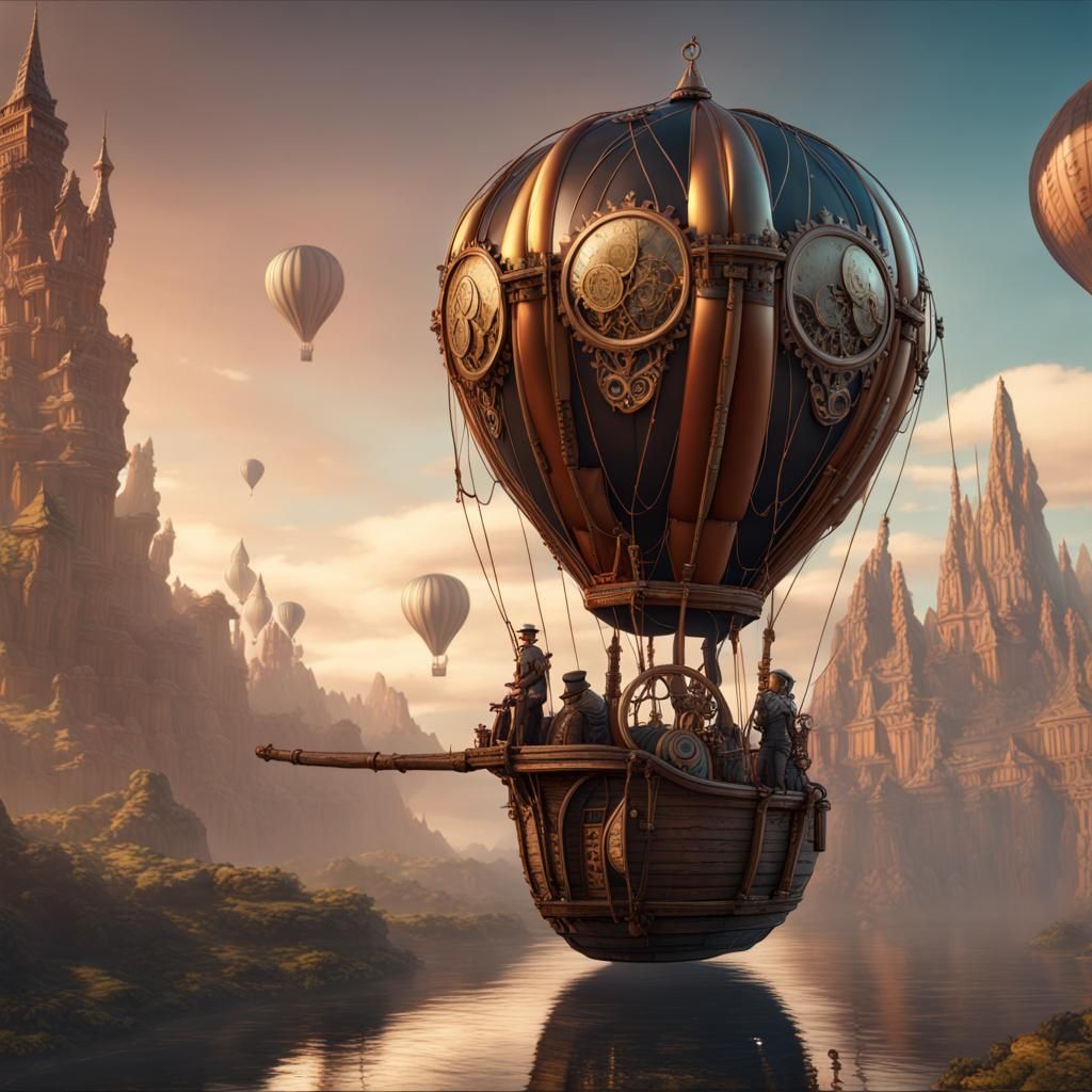 Steampunk Balloon Ride