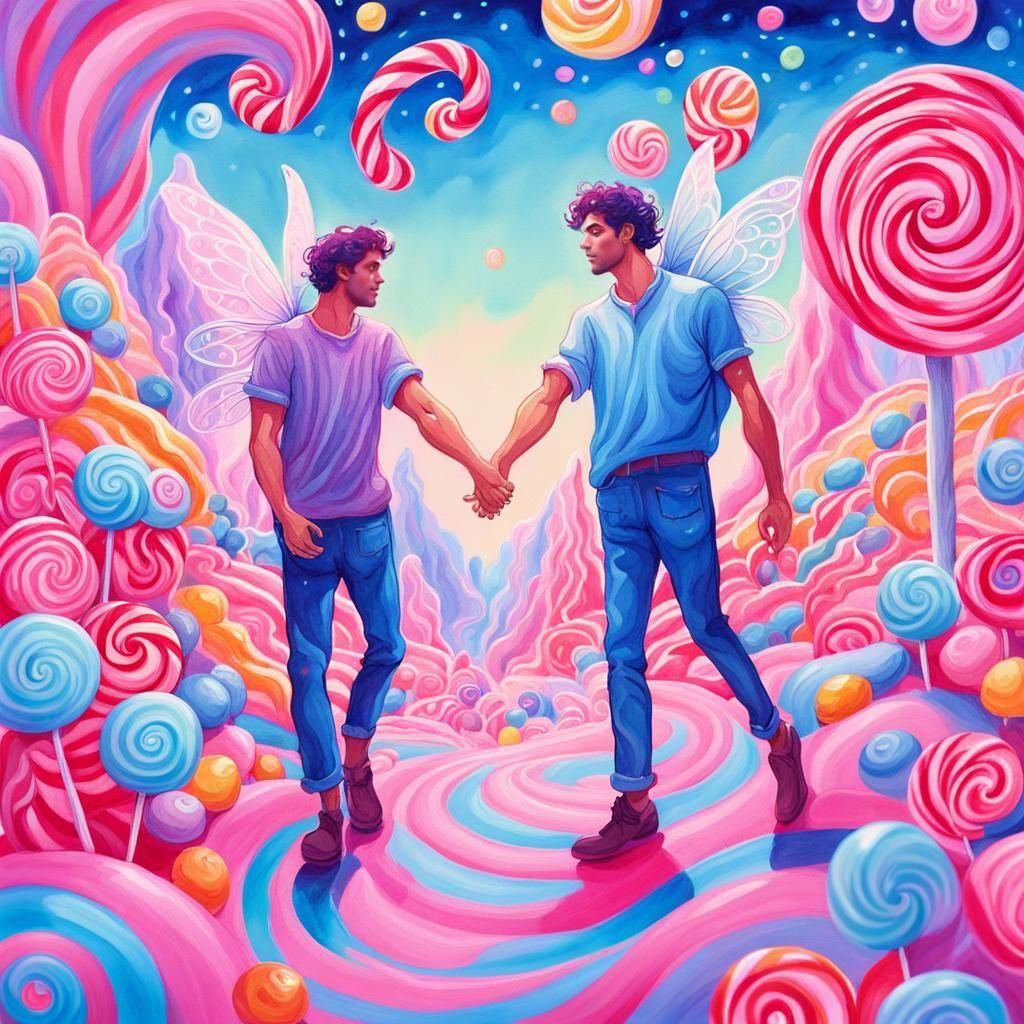 Candy Fairies in a Bubblegum Wonderland