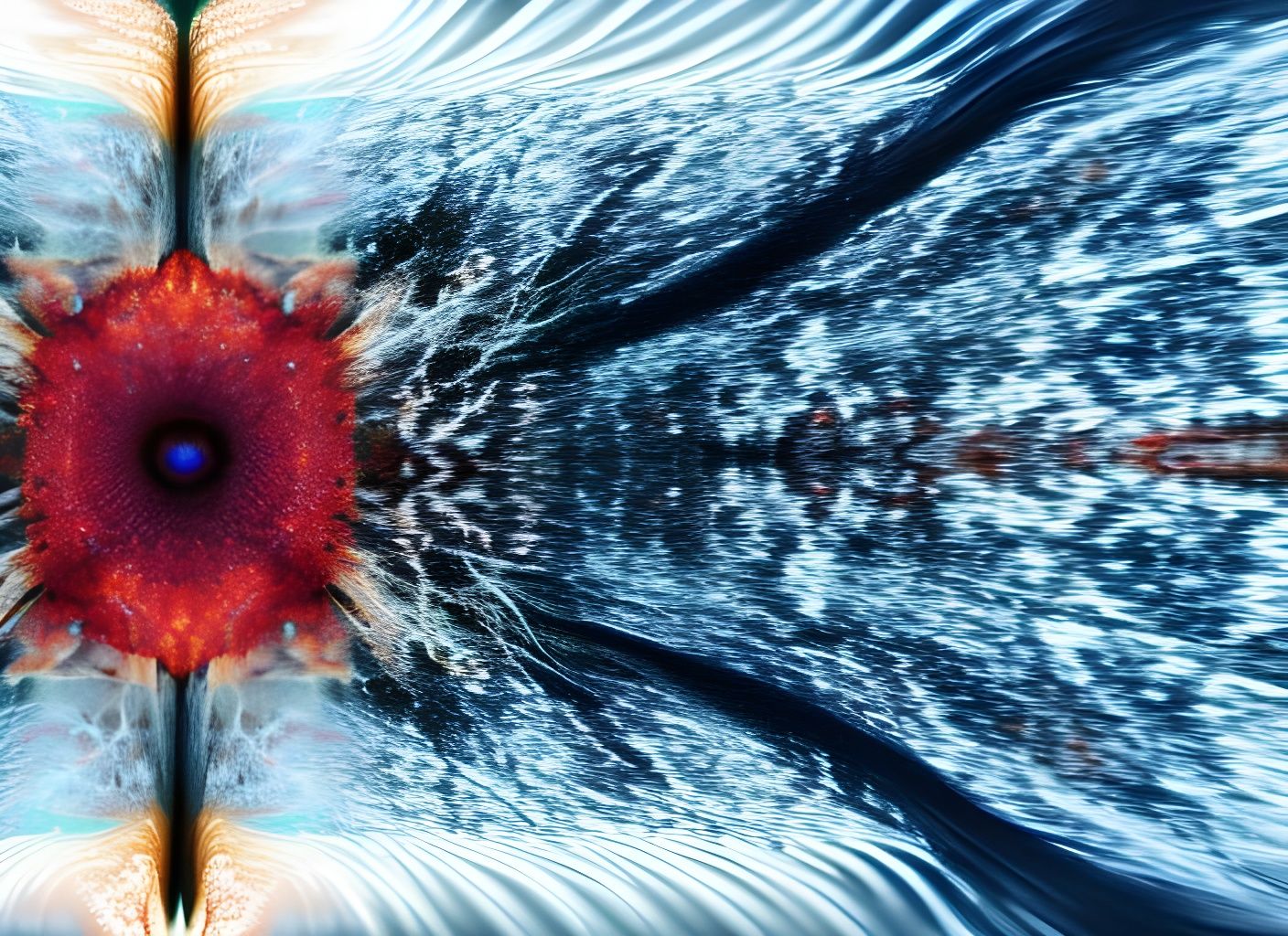 Ethereal Artistic Masterwork on White Background in 8K HD