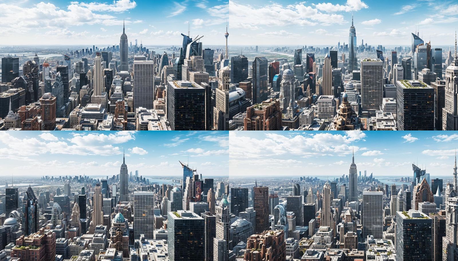 Futuristic City Concept Art in Unreal Engine 5