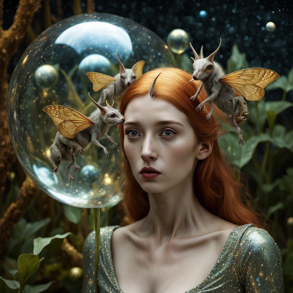 Protected by a Constellation of Aerial, 6-legged Antelope Rats (tailless)