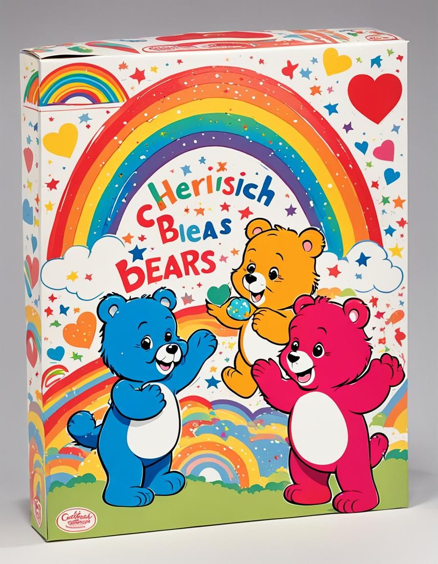Cherish Bears a Cereal Box