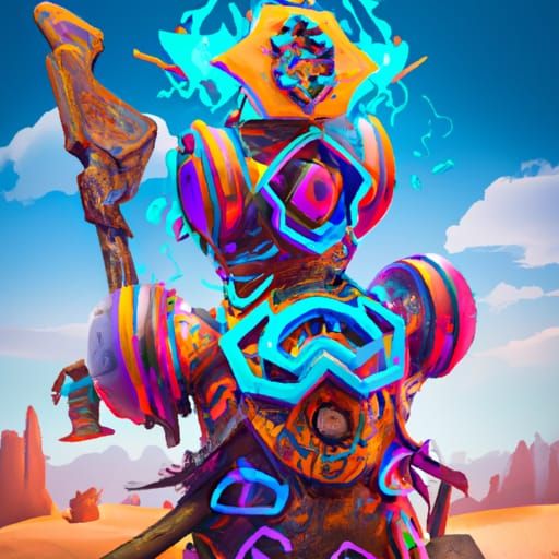 Fortnite Skin Concept Art in Unreal Engine 5