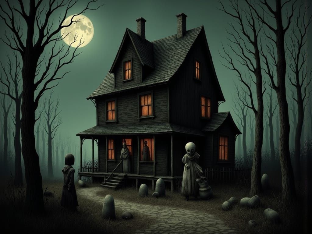 A house on the outskirts