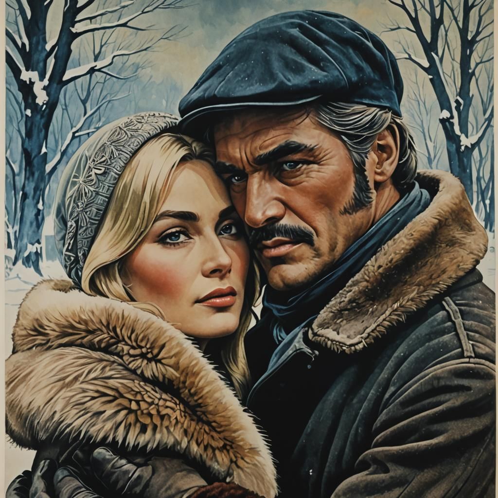Doctor Zhivago: Vintage-Style Movie Poster