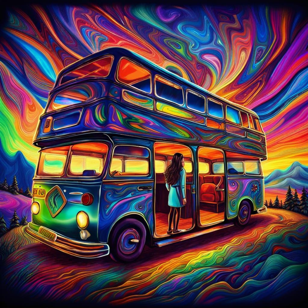 Psychedelic Bus