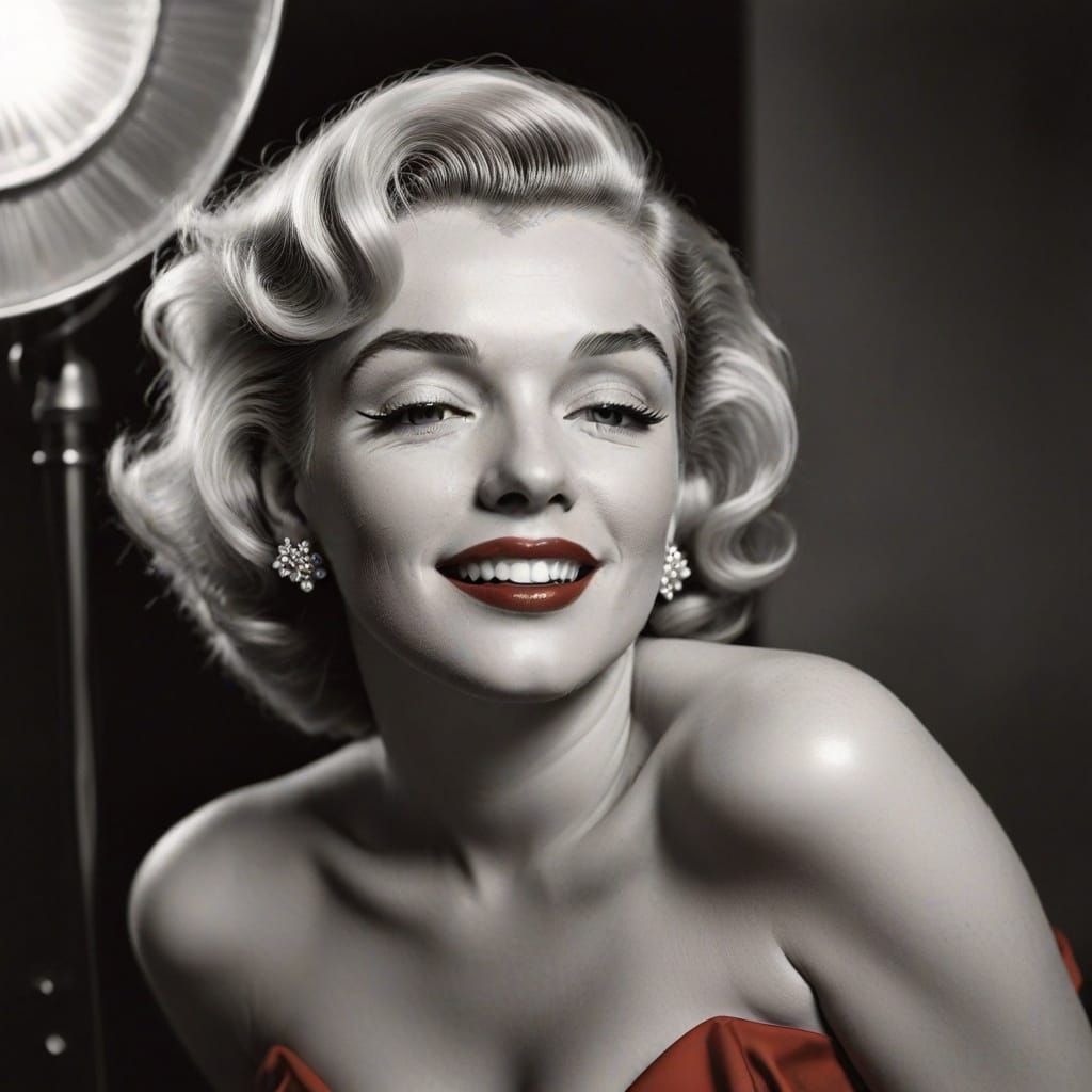 Marilyn Monroe: Glamorous Vintage Magazine Cover