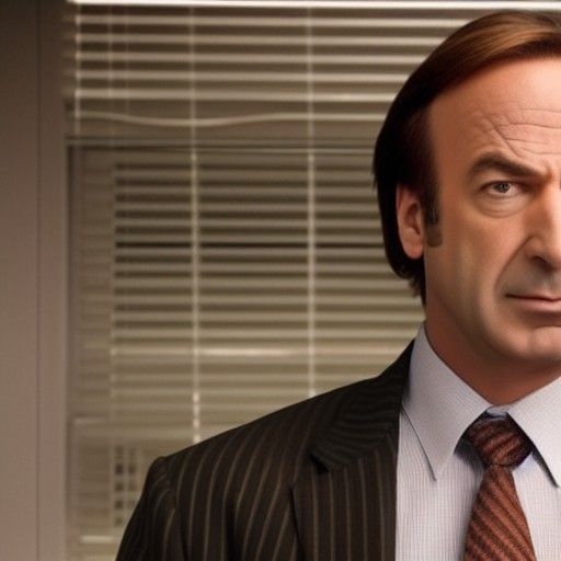 Stylized Saul Goodman Illustration