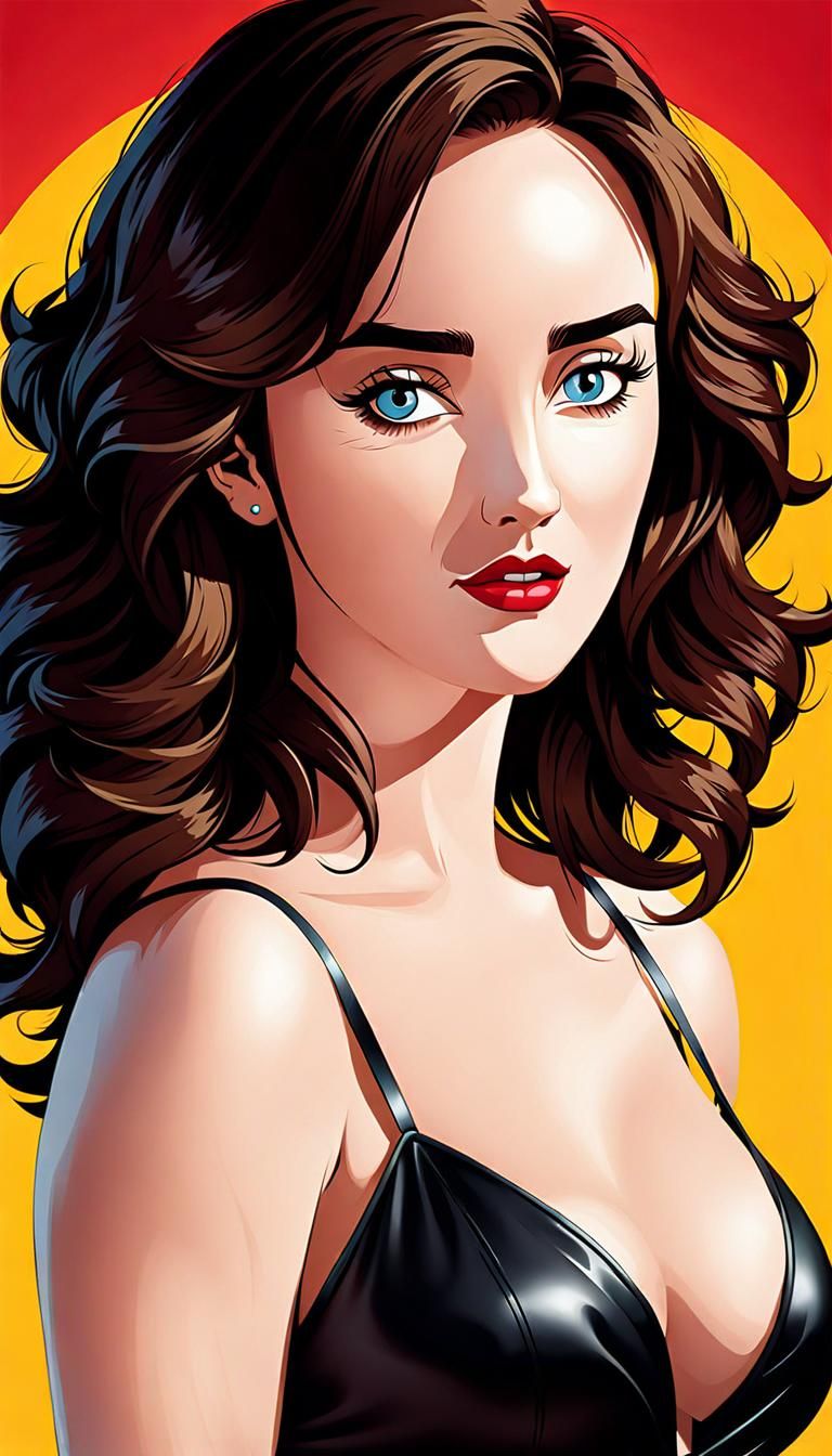 Ashley Johnson as Cartoon Movie Poster