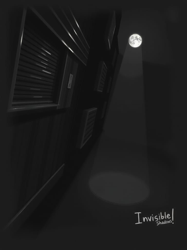 Abstract Invisible Shadows in the Dark