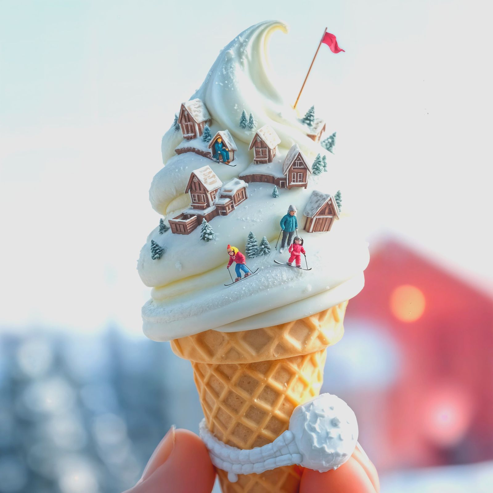 Ice Cream Ski Resort