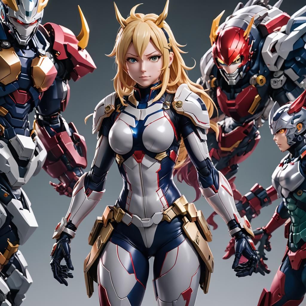 Mount Lady 3D Anime Art