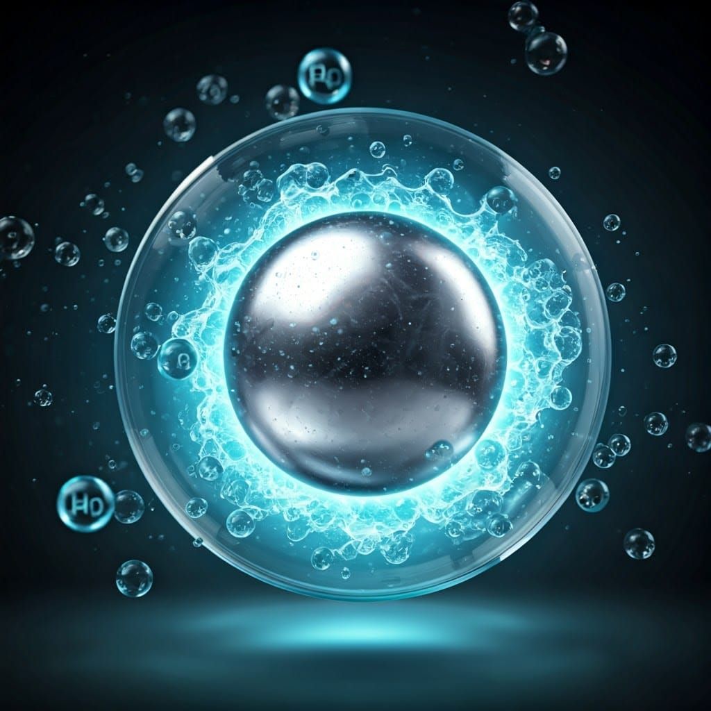 Mercury and Potassium Reacting with Water in Laboratory