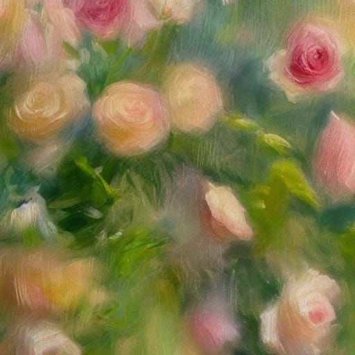 Roses Grow in Refrigerator: Impressionist Botanical Illustra...