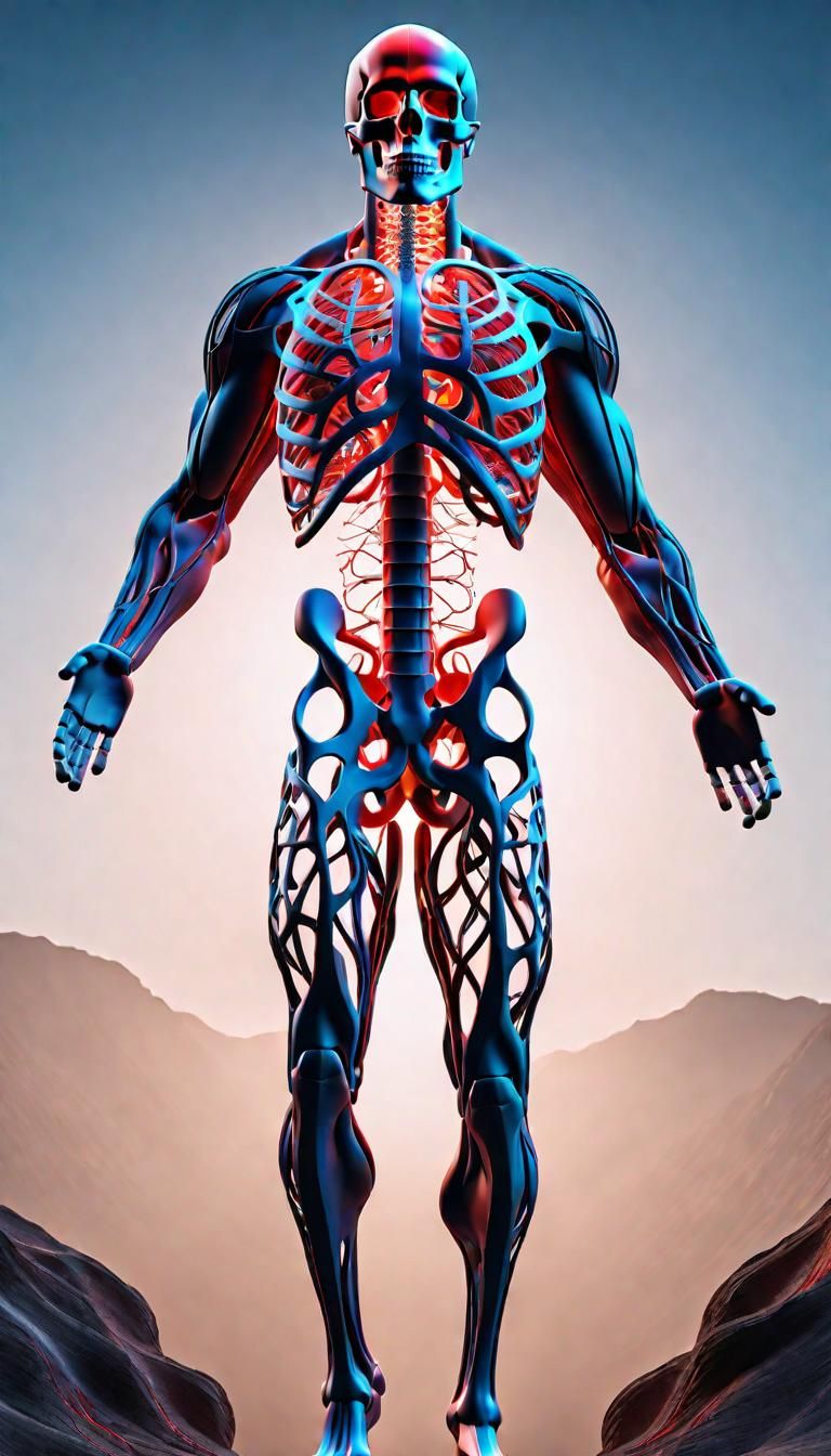 🩻 Anatomical Wonders: Inside the Human Vein Network 🩸x