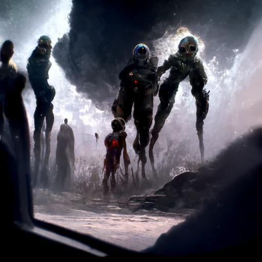 Sinister Human Evacuation from Earth