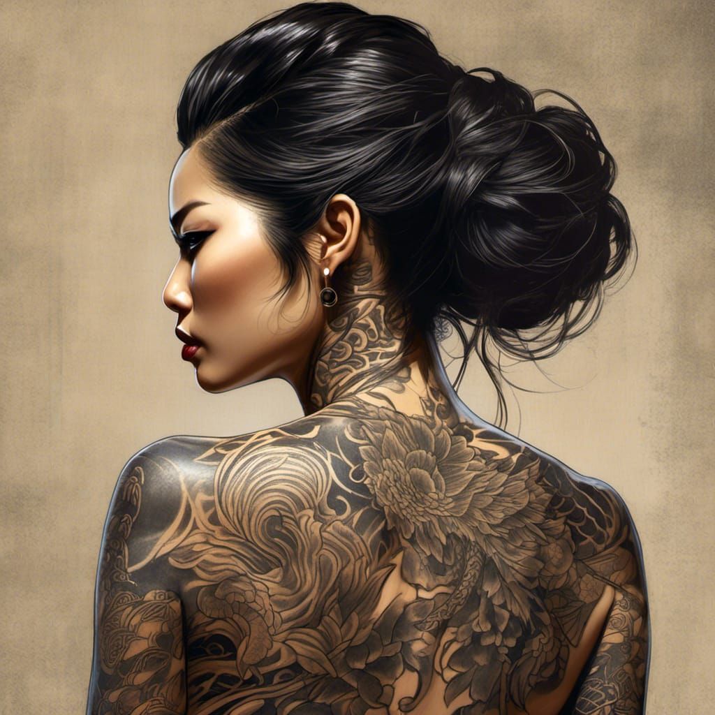 "影の花" (Kage no Hana) - Flower of Shadows