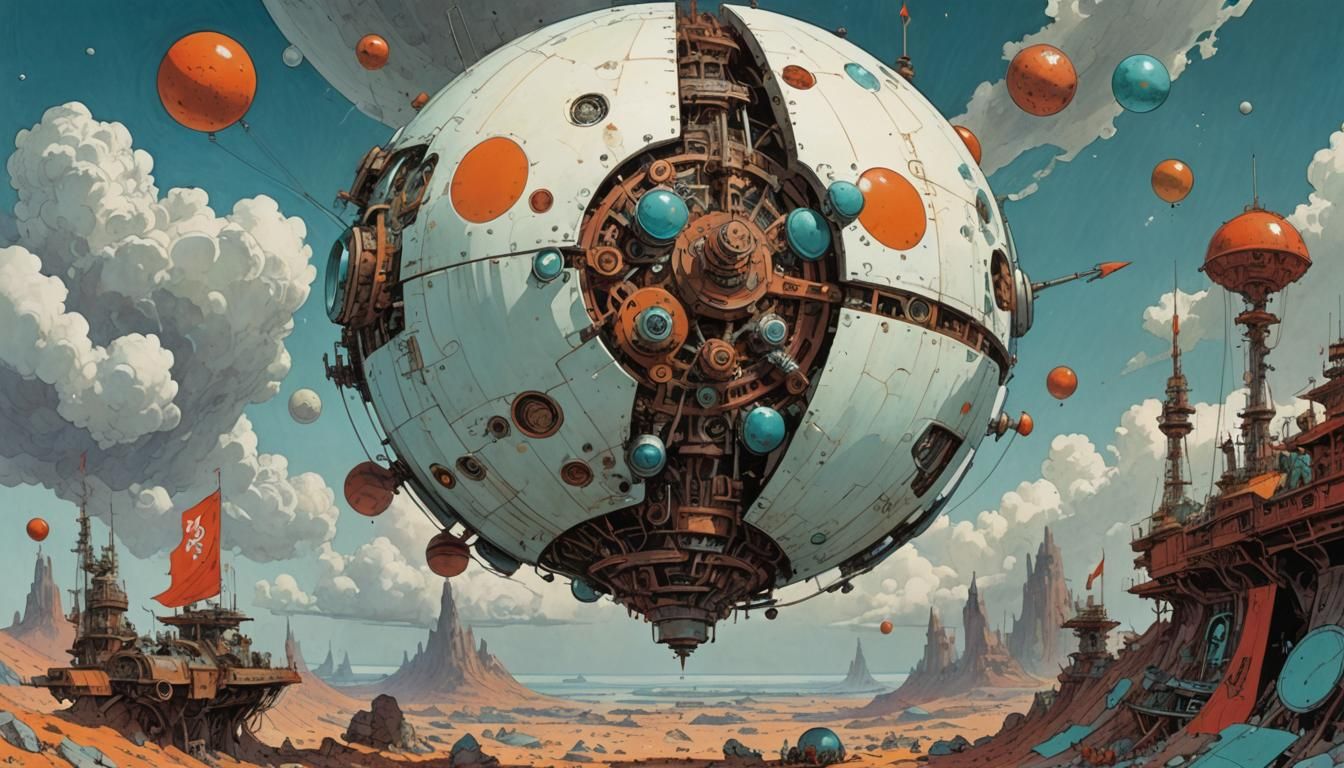 The Andromeda files : a Flying terra former on Kelios , on t...