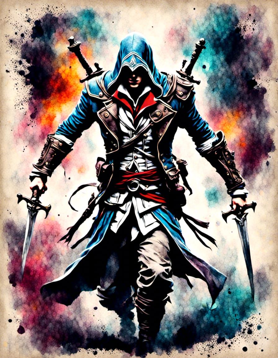 Epic Assassin's Creed Warriors in Cinematic Battle