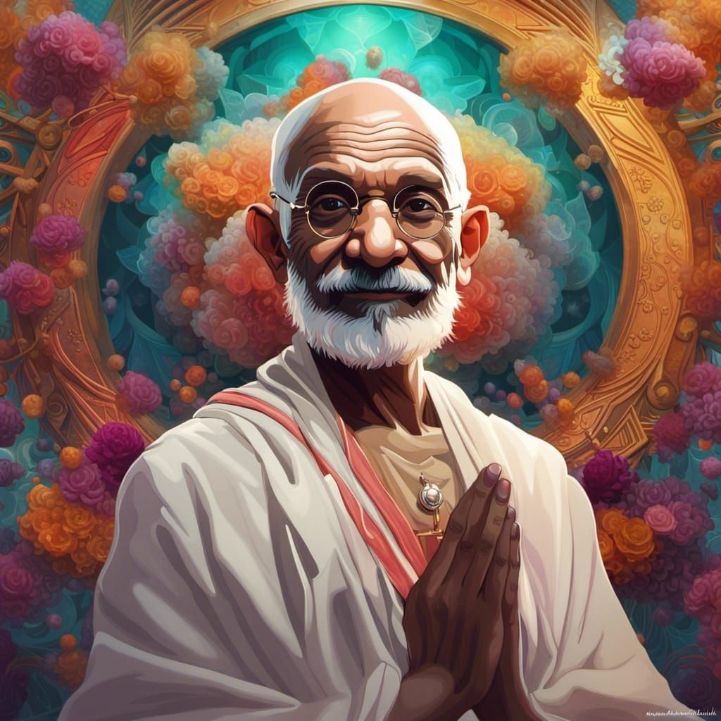 Parallel Universe Gandhi