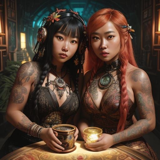 Time Travelers in Dreamlike Futurism