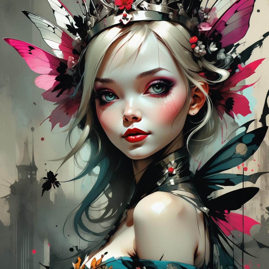 Butterfly girl