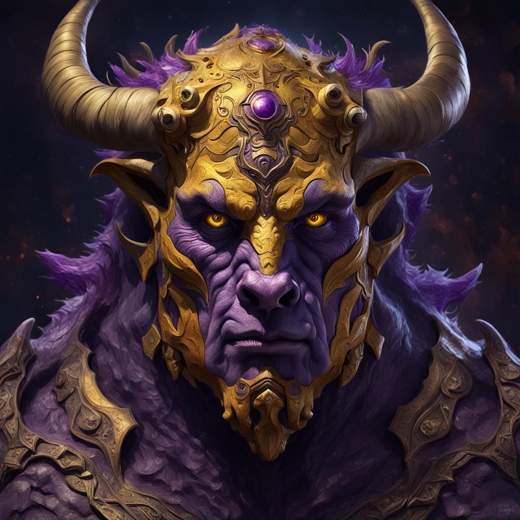 Dark Fantasy Hybrid Creature Concept Art