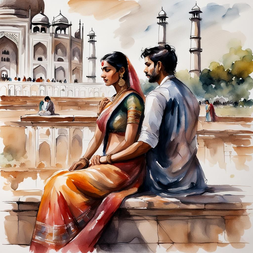 Indian woman and Indian